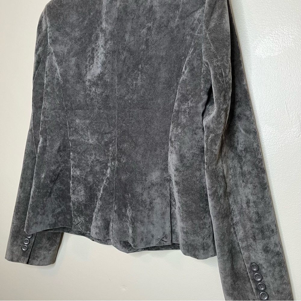 Chelsea & Theodore Gray Soft Corduroy Blazer Size 6 - Picture 9 of 9